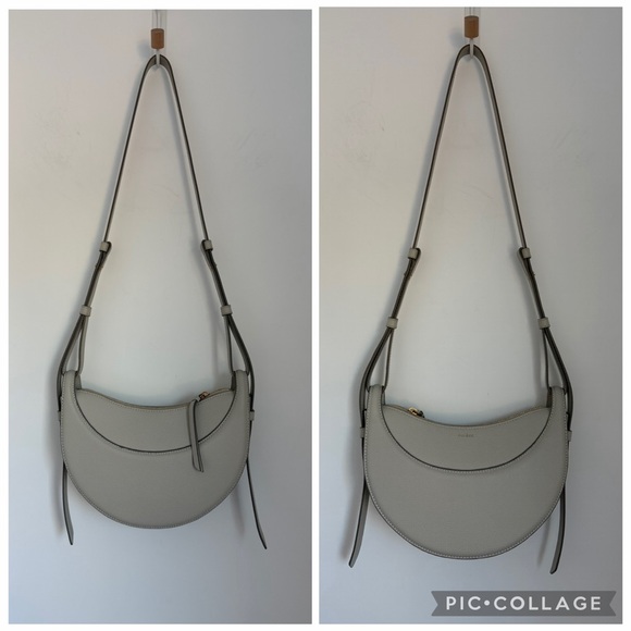 Polene Numero Dix in Textured Chalk Ivory *No Short Strap* - Picture 4 of 14